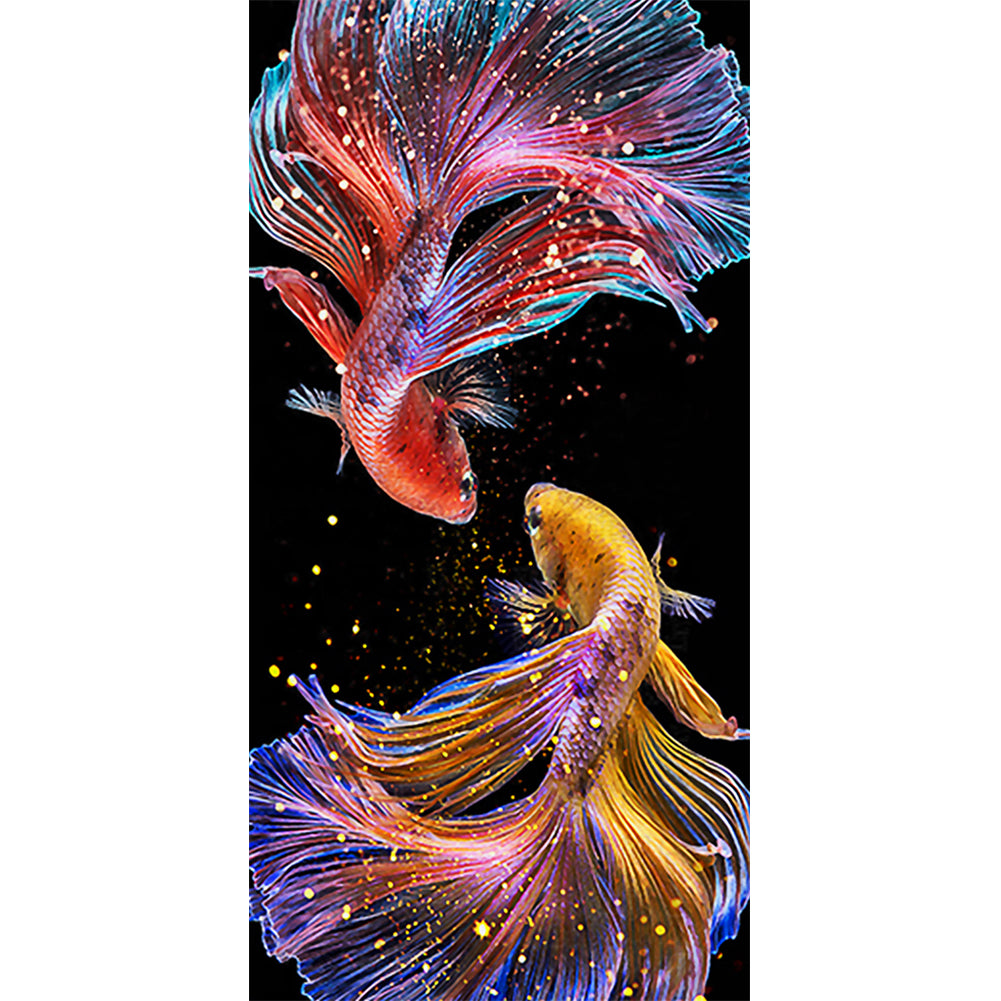 Carp - Full Square Drill Diamond Painting 45*85CM