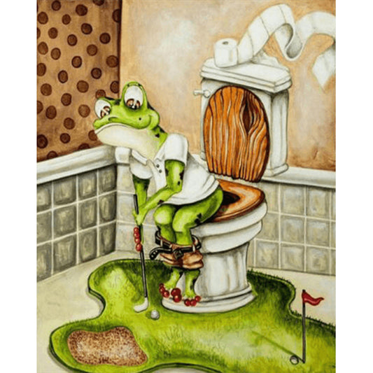 Toad - Full Round Drill Diamond Painting 30*40CM