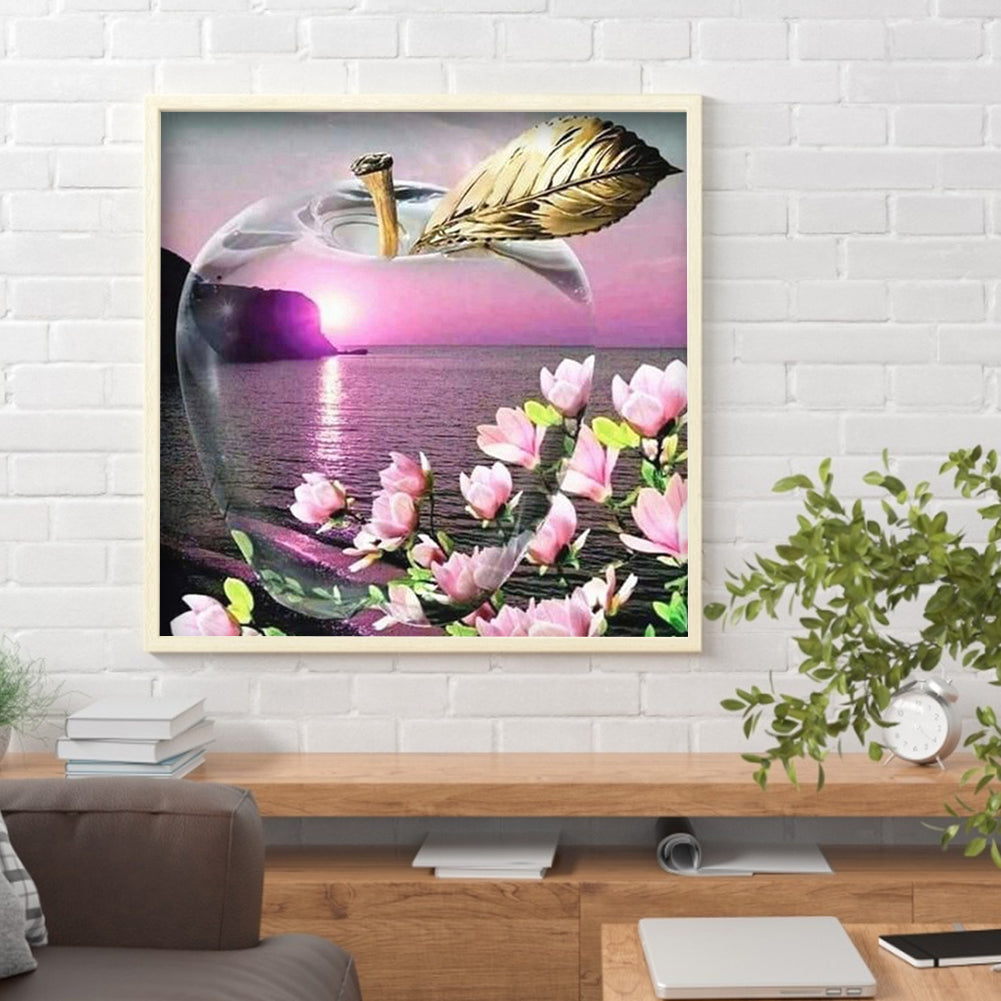 Crystal Apple - Full Round Drill Diamond Painting 30*30CM
