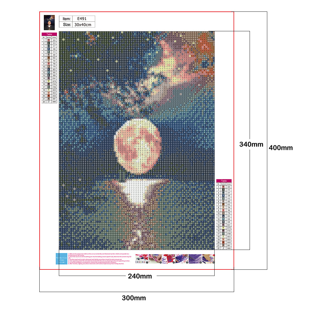 Sunrise - Full Round Drill Diamond Painting 30*40CM