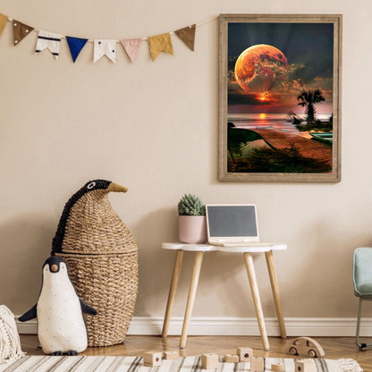 Sunrise - Full Round Drill Diamond Painting 30*40CM