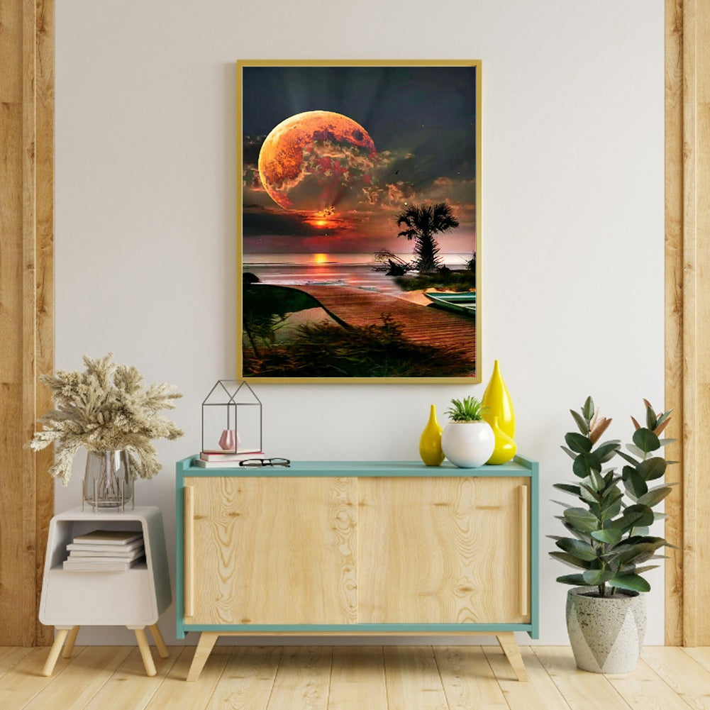 Sunrise - Full Round Drill Diamond Painting 30*40CM
