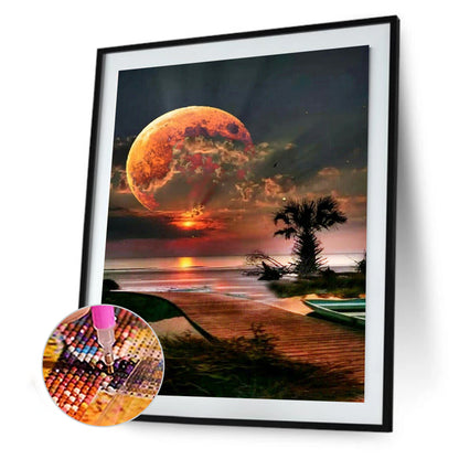 Sunrise - Full Round Drill Diamond Painting 30*40CM