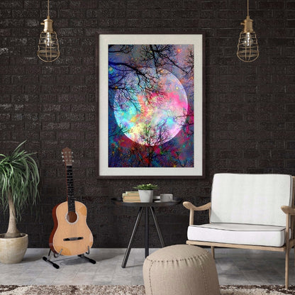 Mountain - Full Round Drill Diamond Painting 30*40CM