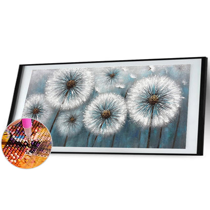 Dandelion - Full Round Drill Diamond Painting 80*40CM