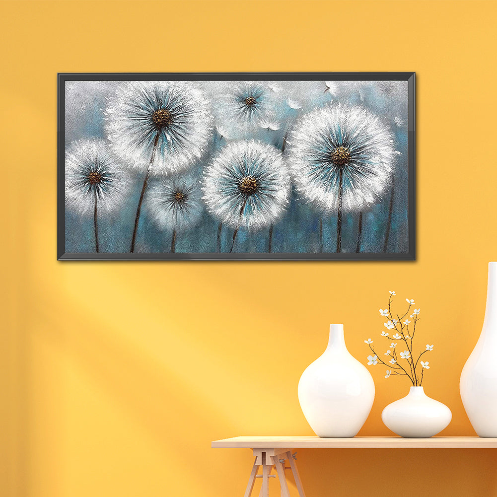 Dandelion - Full Round Drill Diamond Painting 80*40CM