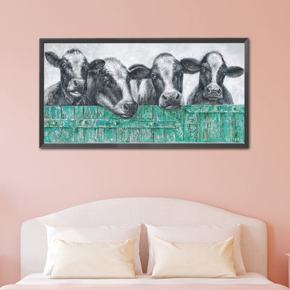 Cattle - Full Round Drill Diamond Painting 80*40CM