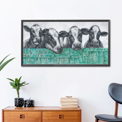 Cattle - Full Round Drill Diamond Painting 80*40CM