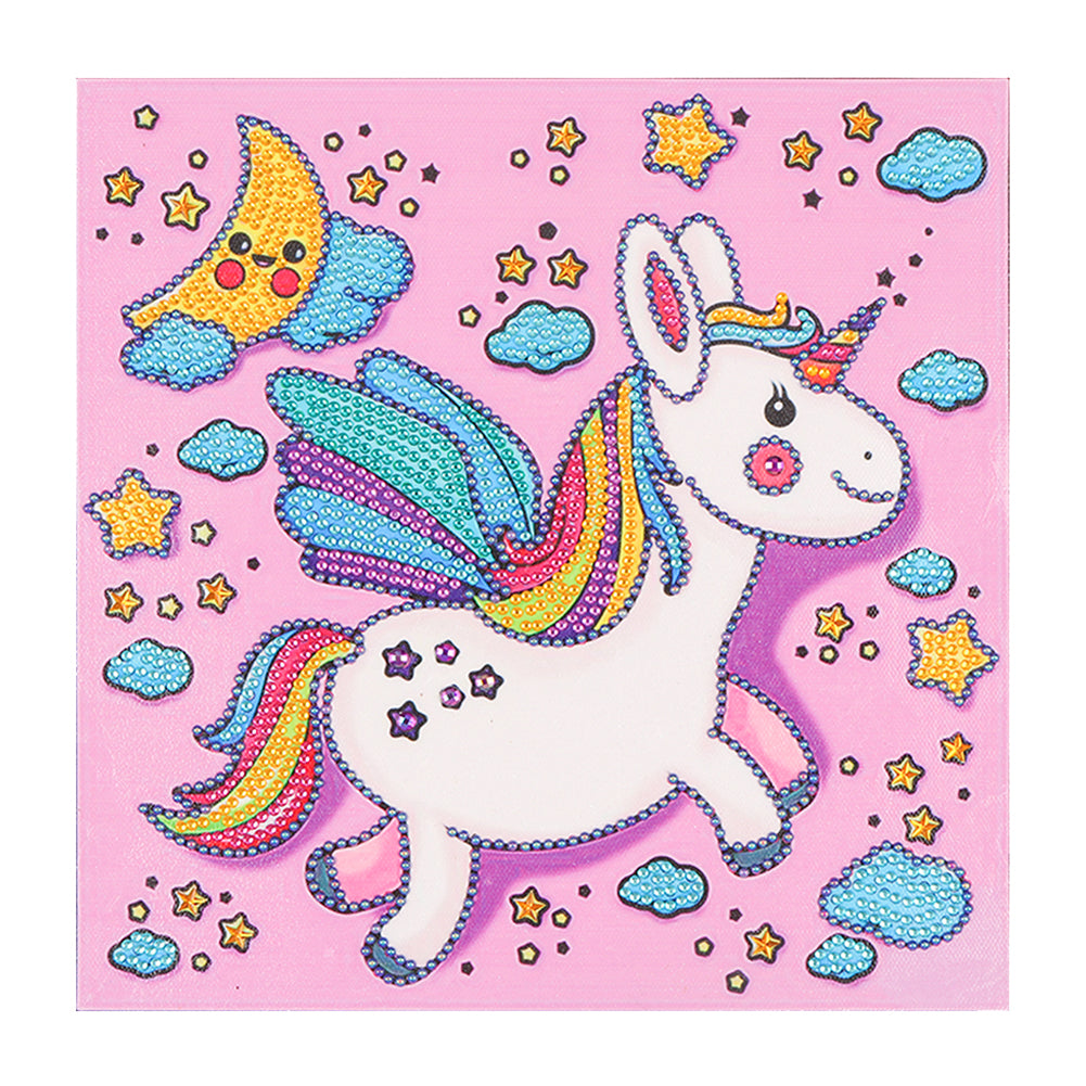 Unicorn - Special Shaped Drill Diamond Painting 30*30CM