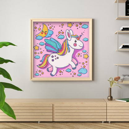 Unicorn - Special Shaped Drill Diamond Painting 30*30CM