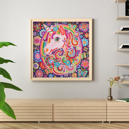 Unicorn - Special Shaped Drill Diamond Painting 30*30CM