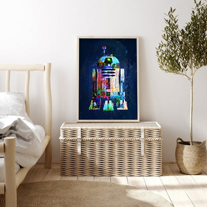 Spaceship - Full Round Drill Diamond Painting 30*40CM