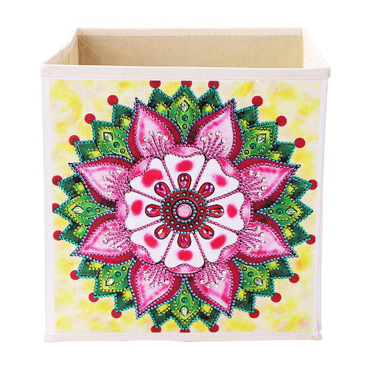 DIY Mandala Flower Rhinestone Oxford Cloth Storage Box Diamond Painting Kit