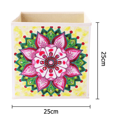 DIY Mandala Flower Rhinestone Oxford Cloth Storage Box Diamond Painting Kit