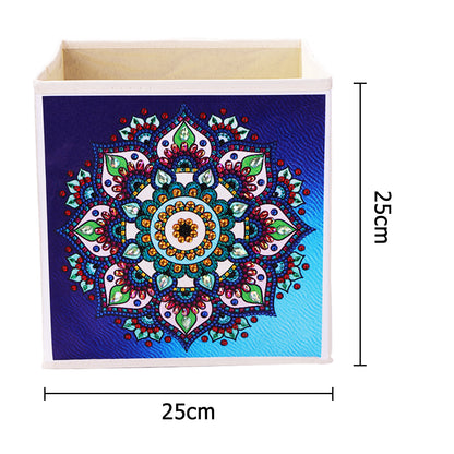 DIY Mandala Flower Rhinestone Oxford Cloth Storage Box Diamond Painting Kit