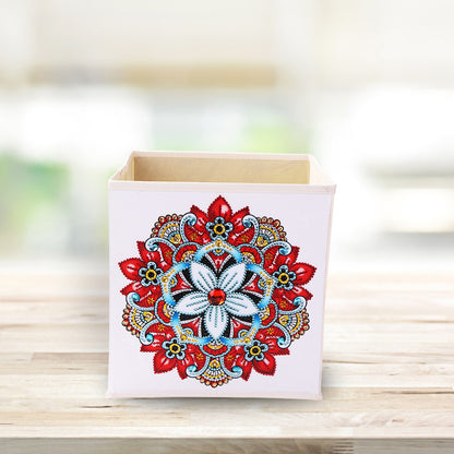 DIY Mandala Flower Rhinestone Oxford Cloth Storage Box Diamond Painting Kit