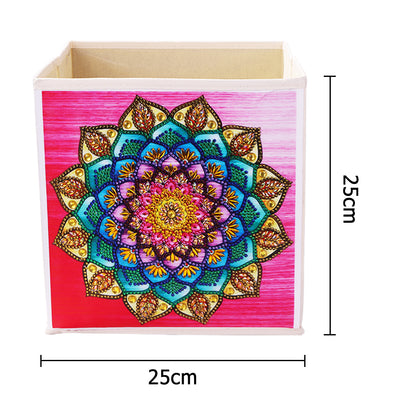 DIY Mandala Flower Rhinestone Oxford Cloth Storage Box Diamond Painting Kit