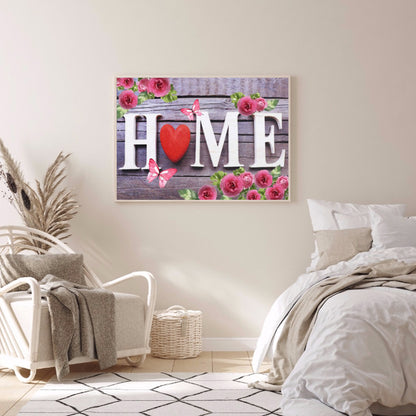 English Vocabulary - Full Round Drill Diamond Painting 40*30CM