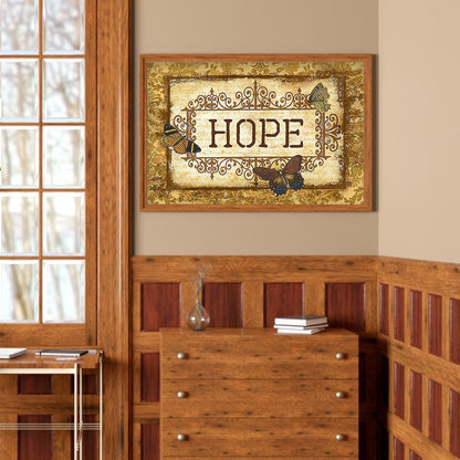 Word - Full Round Drill Diamond Painting 40*30CM