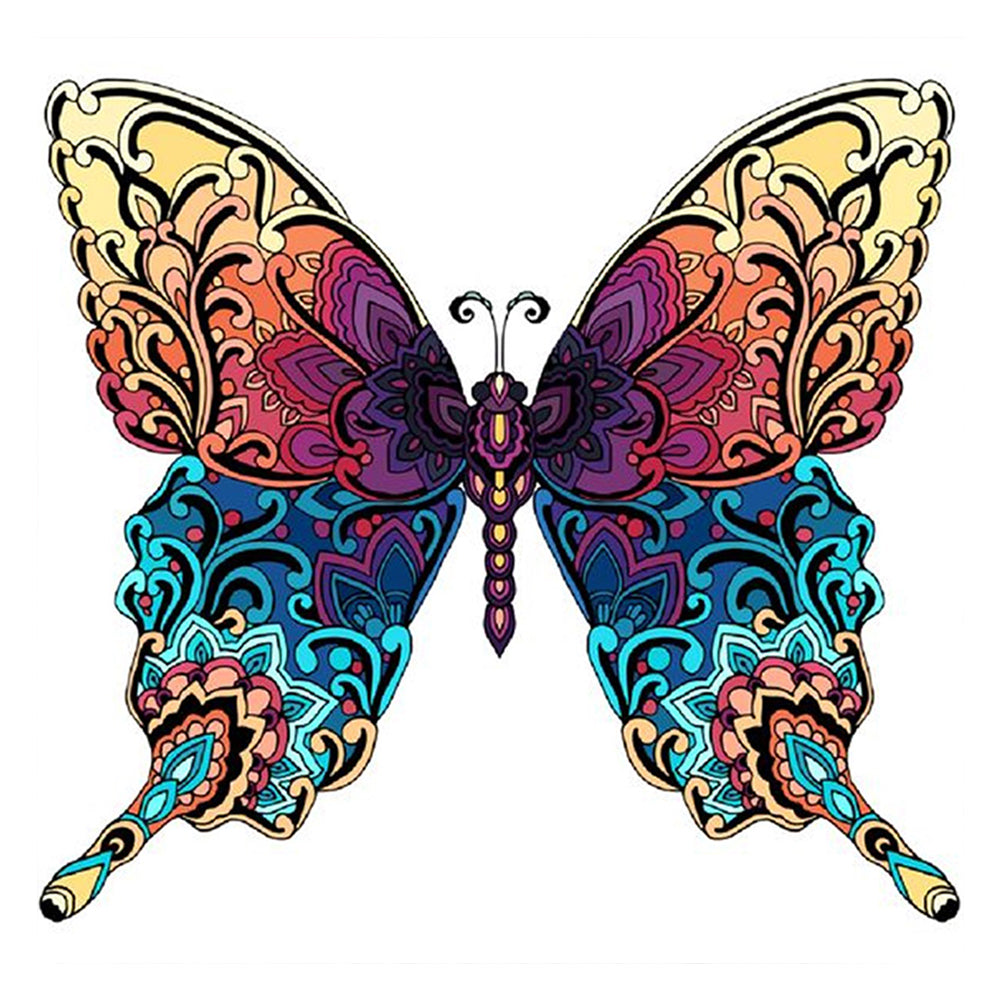 Butterfly - Special Shaped Drill Diamond Painting 30*30CM