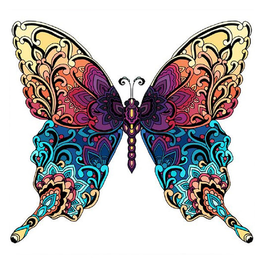 Butterfly - Special Shaped Drill Diamond Painting 30*30CM