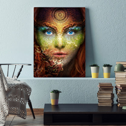 Woman - Full Round Drill Diamond Painting 30*40CM