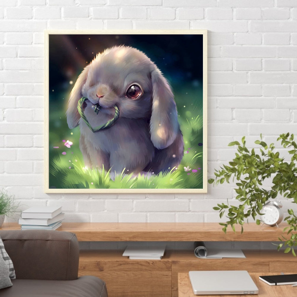 Rabbit - Full Square Drill Diamond Painting 30*30CM