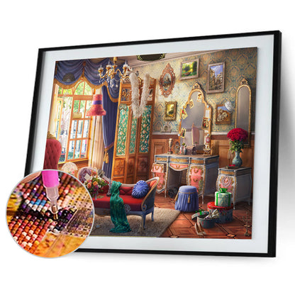 Cozy House - Full Round Drill Diamond Painting 60*45CM