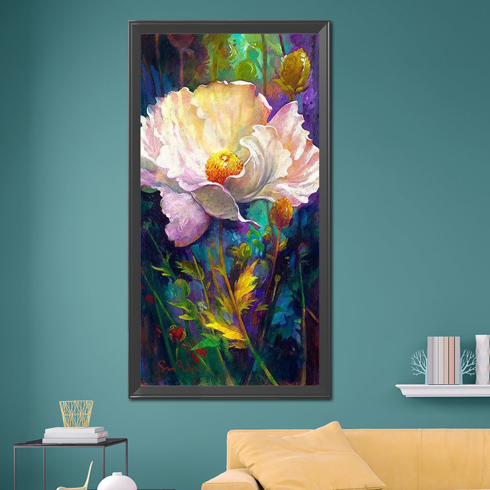 Flower - Full Round Drill Diamond Painting 40*80CM