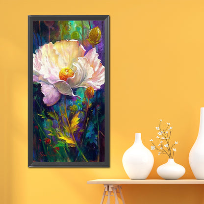 Flower - Full Round Drill Diamond Painting 40*80CM