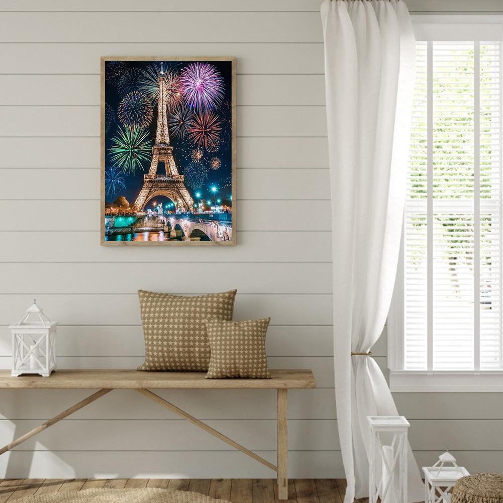 City Tower - Full Round Drill Diamond Painting 50*40CM