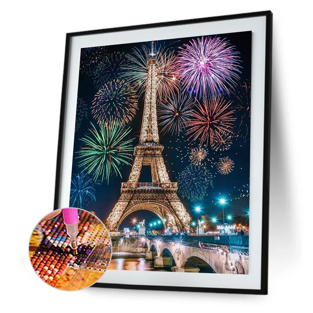 City Tower - Full Round Drill Diamond Painting 50*40CM