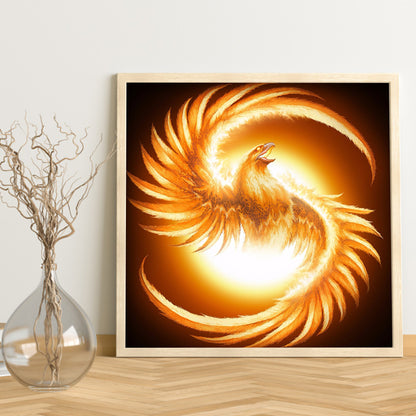 Phoenix - Full Square Drill Diamond Painting 40*40CM