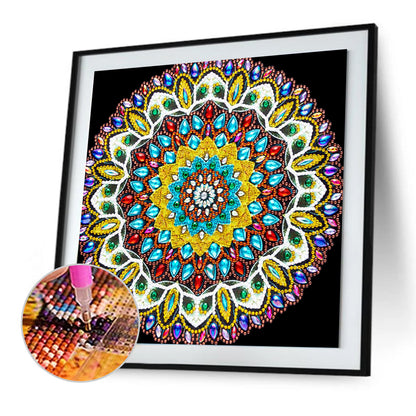 Crystal Datura - Special Shaped Drill Diamond Painting 30*30CM