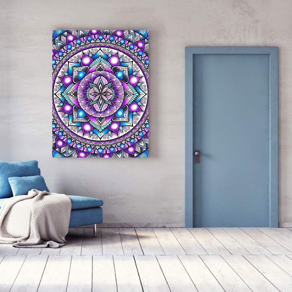 Crystal Datura - Special Shaped Drill Diamond Painting 30*40CM