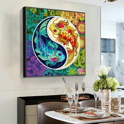 Fish - Special Shaped Drill Diamond Painting 30*30CM