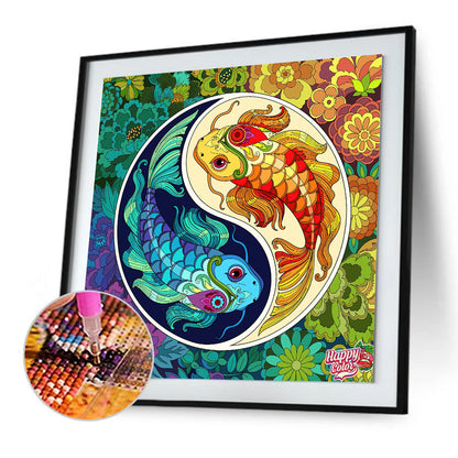 Fish - Special Shaped Drill Diamond Painting 30*30CM