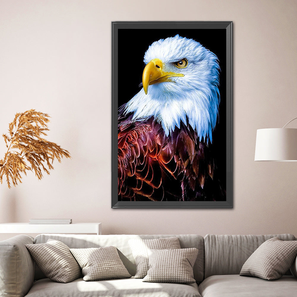 Eagle - Full Round Drill Diamond Painting 45*75CM