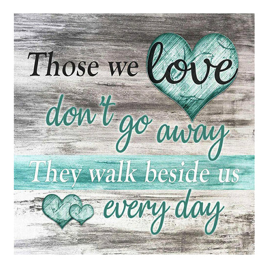 English Sentence - Full Round Drill Diamond Painting 30*30CM