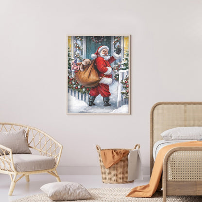 Santa Claus - Full Round Drill Diamond Painting 30*45CM