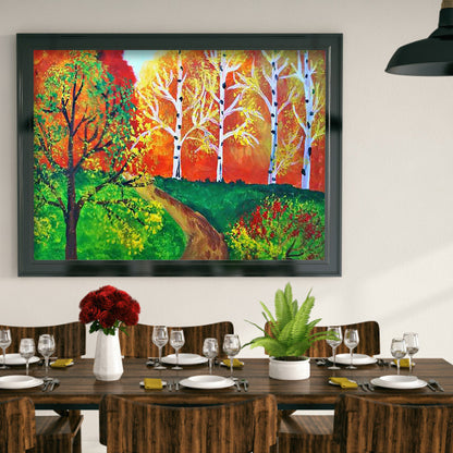 Tree - Full Square Drill Diamond Painting 50*40CM