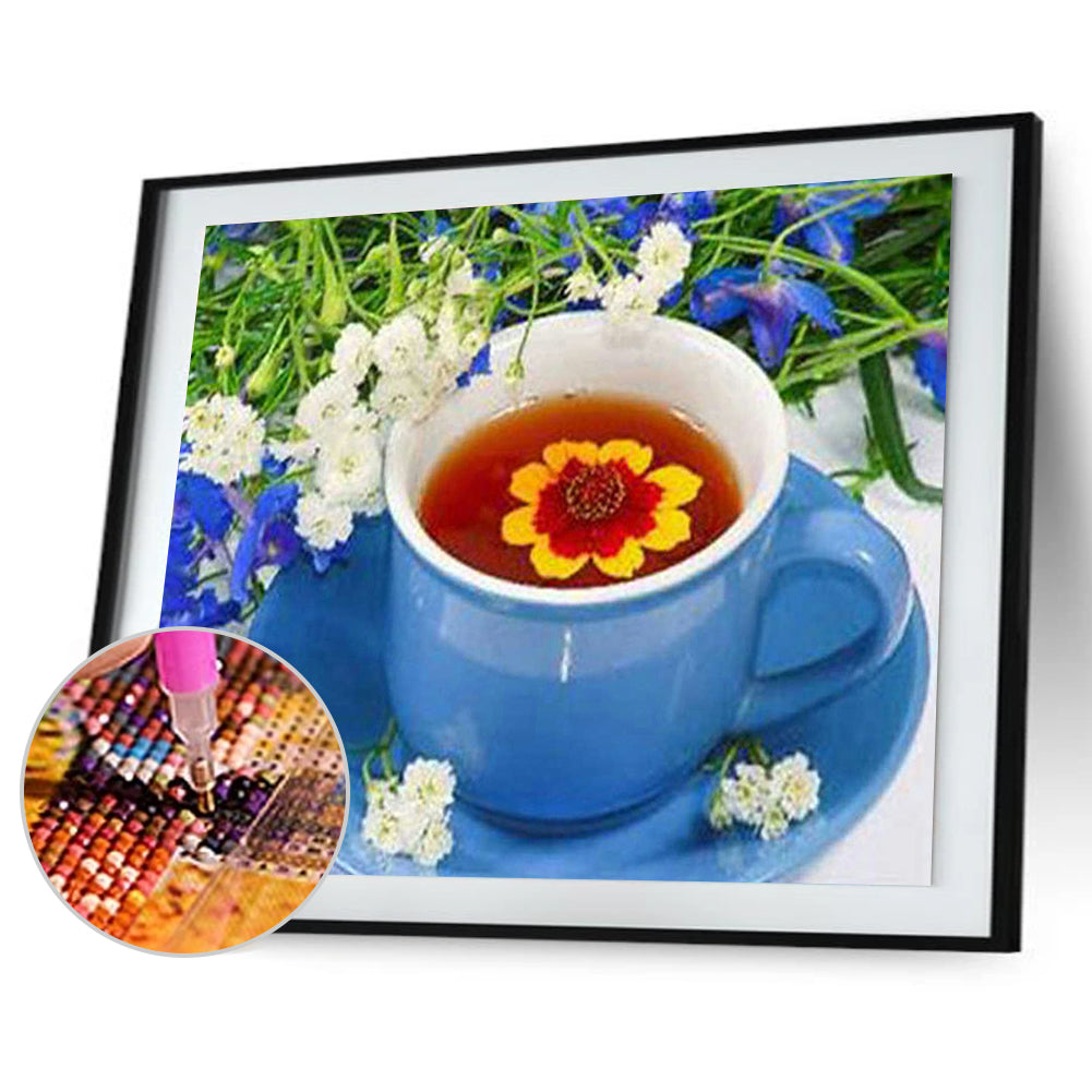 Tea - Full Square Drill Diamond Painting 50*40CM