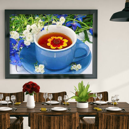 Tea - Full Square Drill Diamond Painting 50*40CM