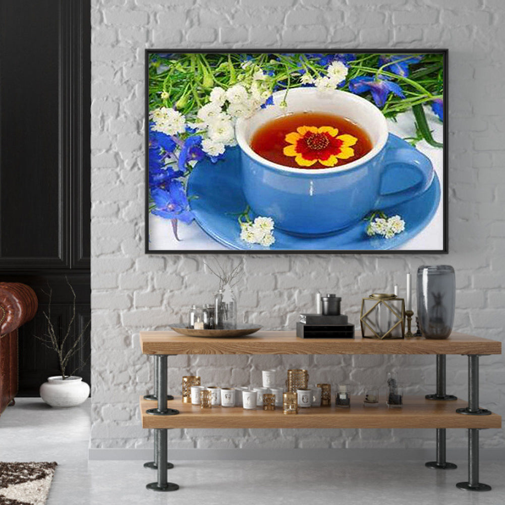 Tea - Full Square Drill Diamond Painting 50*40CM