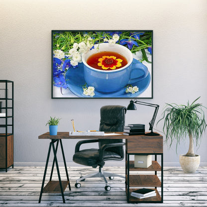 Tea - Full Square Drill Diamond Painting 50*40CM