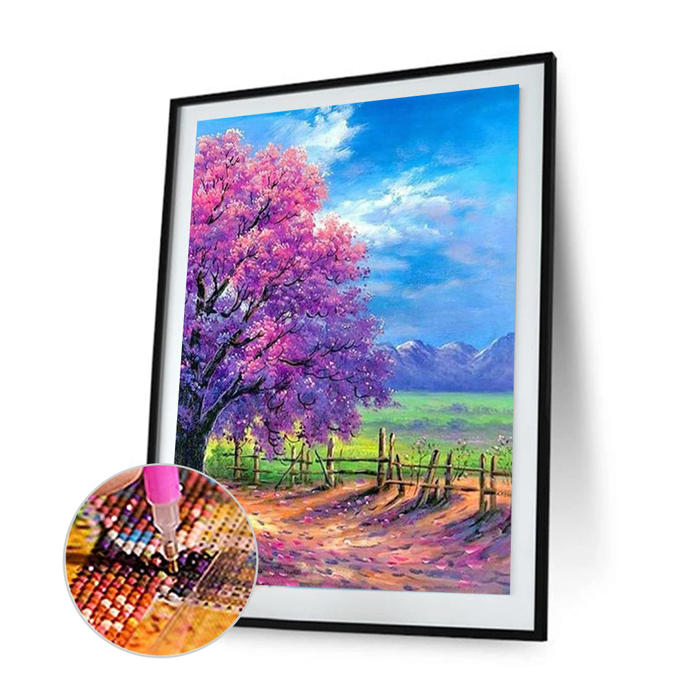 Seasons Tree - Full Sqaure Drill Diamond Painting 30*40CM