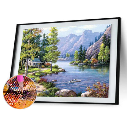 Tree - Full Square Drill Diamond Painting 40*50CM