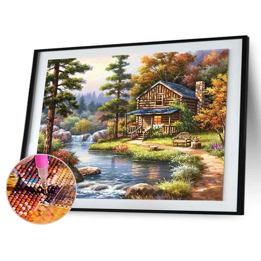 Tree - Full Square Drill Diamond Painting 40*50CM