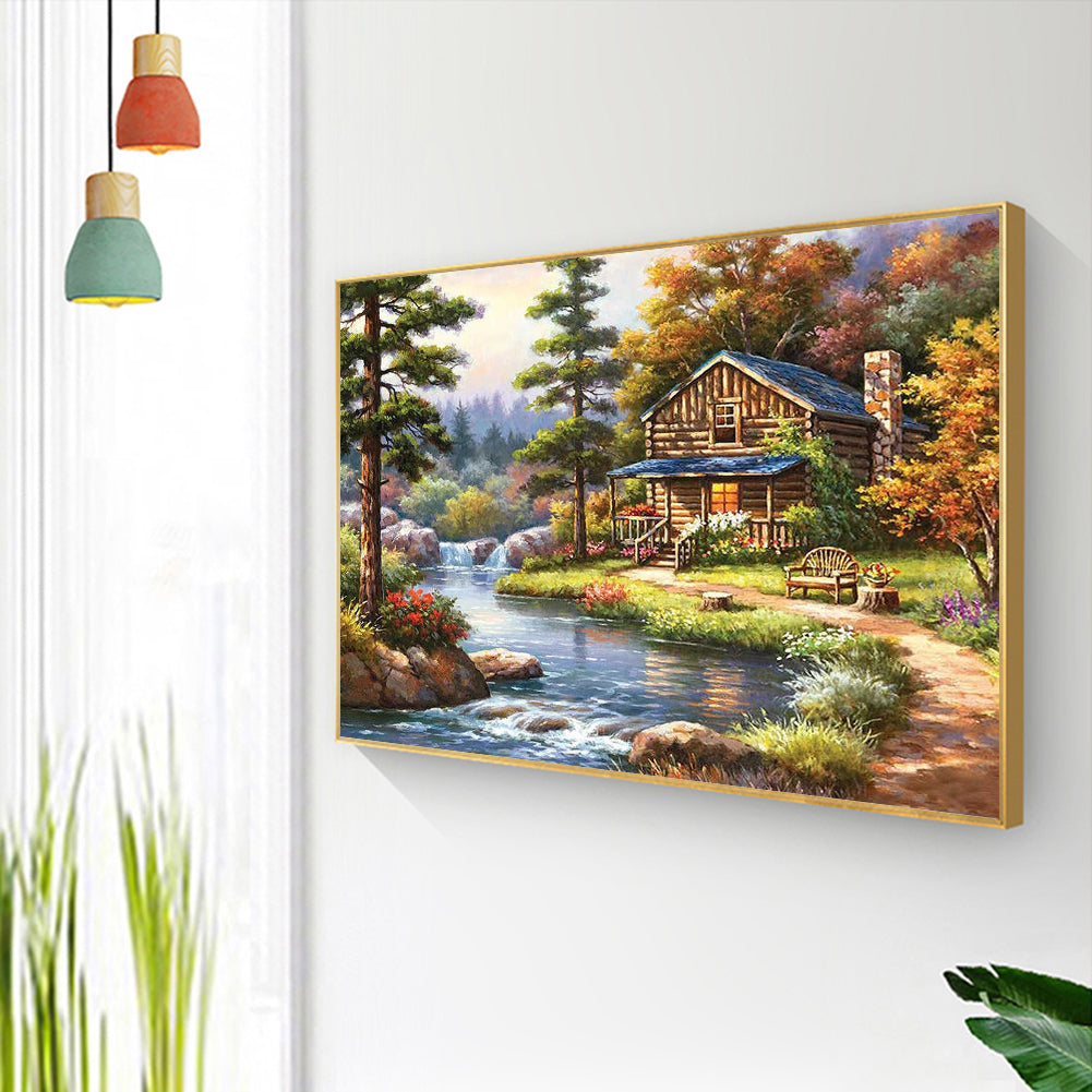 Tree - Full Square Drill Diamond Painting 40*50CM