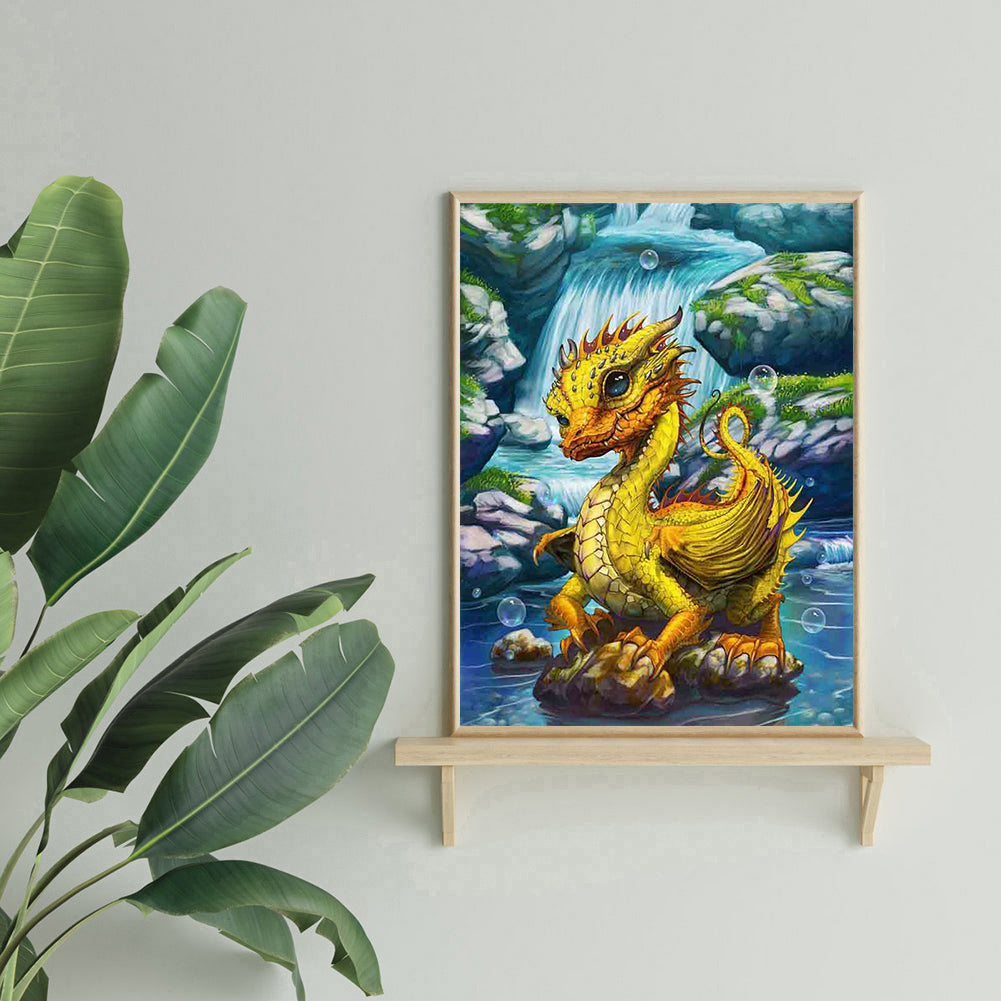 Dragon - Full Square Drill Diamond Painting 30*40CM